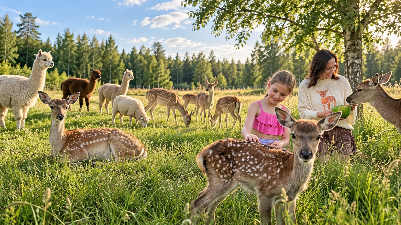 Deer-park visit